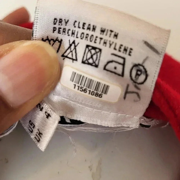 CARLISLE Wool/Angora Blend Full Double Zipper Red Jacket/ Blazer(2) - Picture 10 of 11